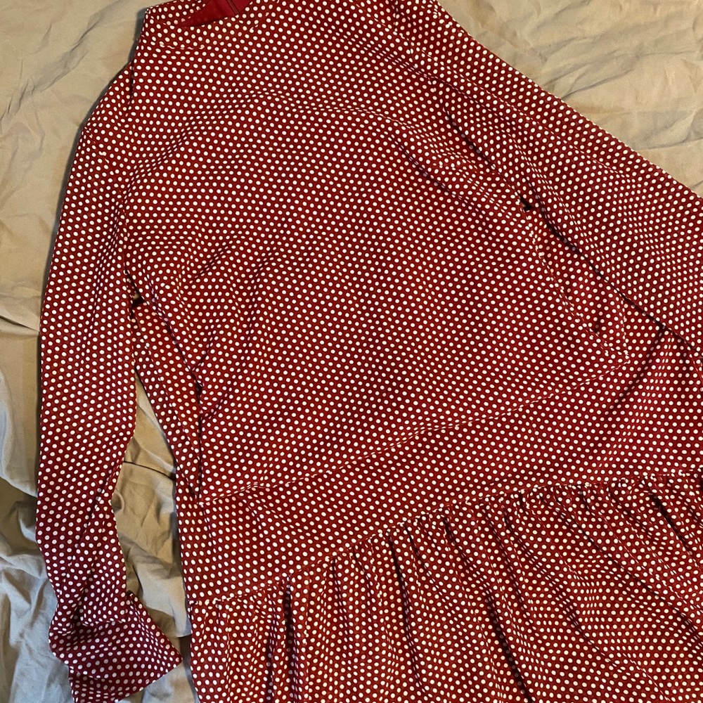 ASOS Spotted Maxi Dress - Picture 4 of 5